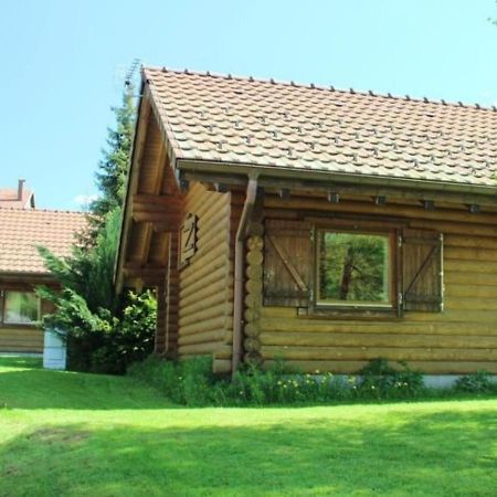 L'Ours Noir Chalet En Rondins Ла Брес Екстериор снимка