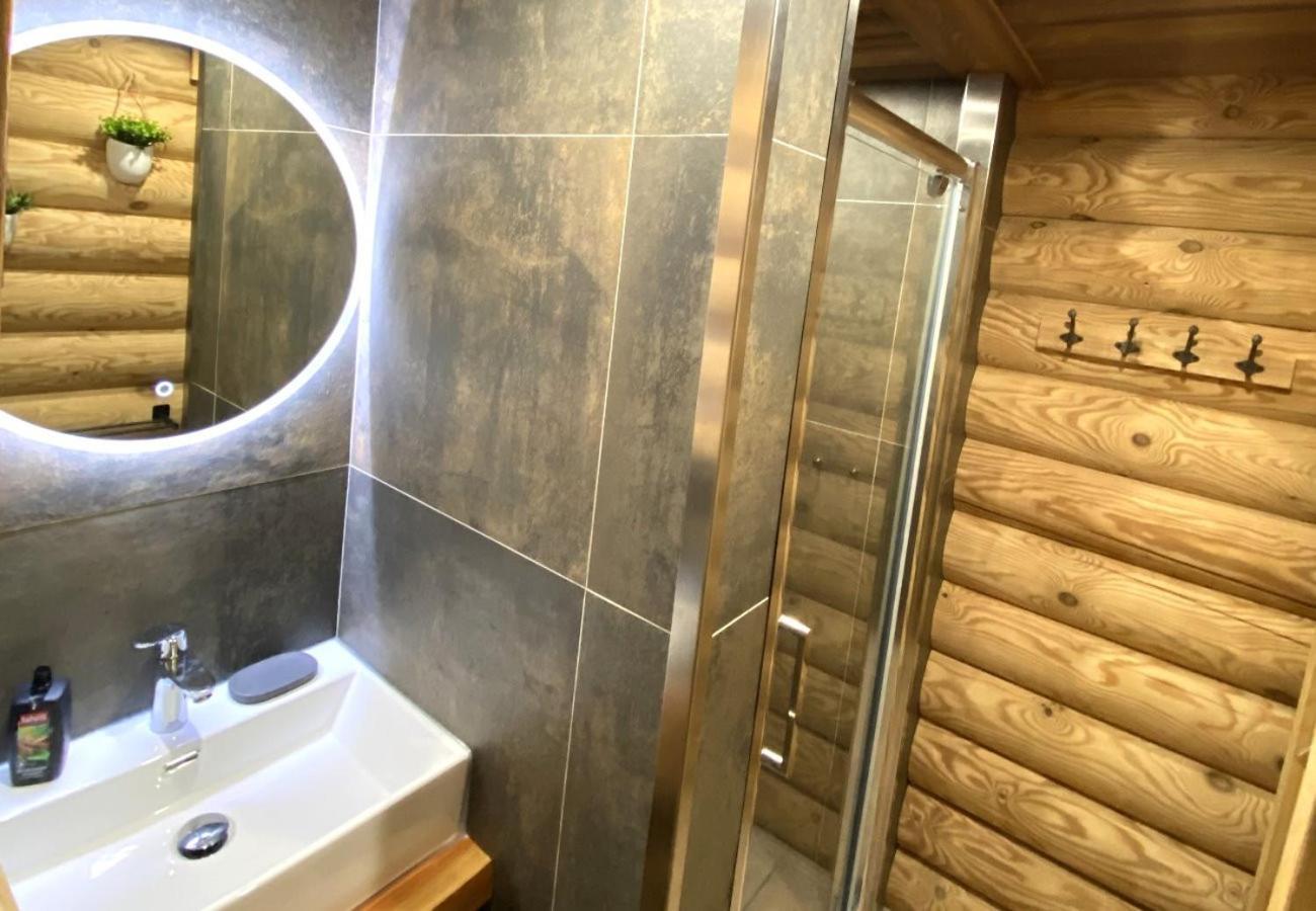 L'Ours Noir Chalet En Rondins Ла Брес Екстериор снимка