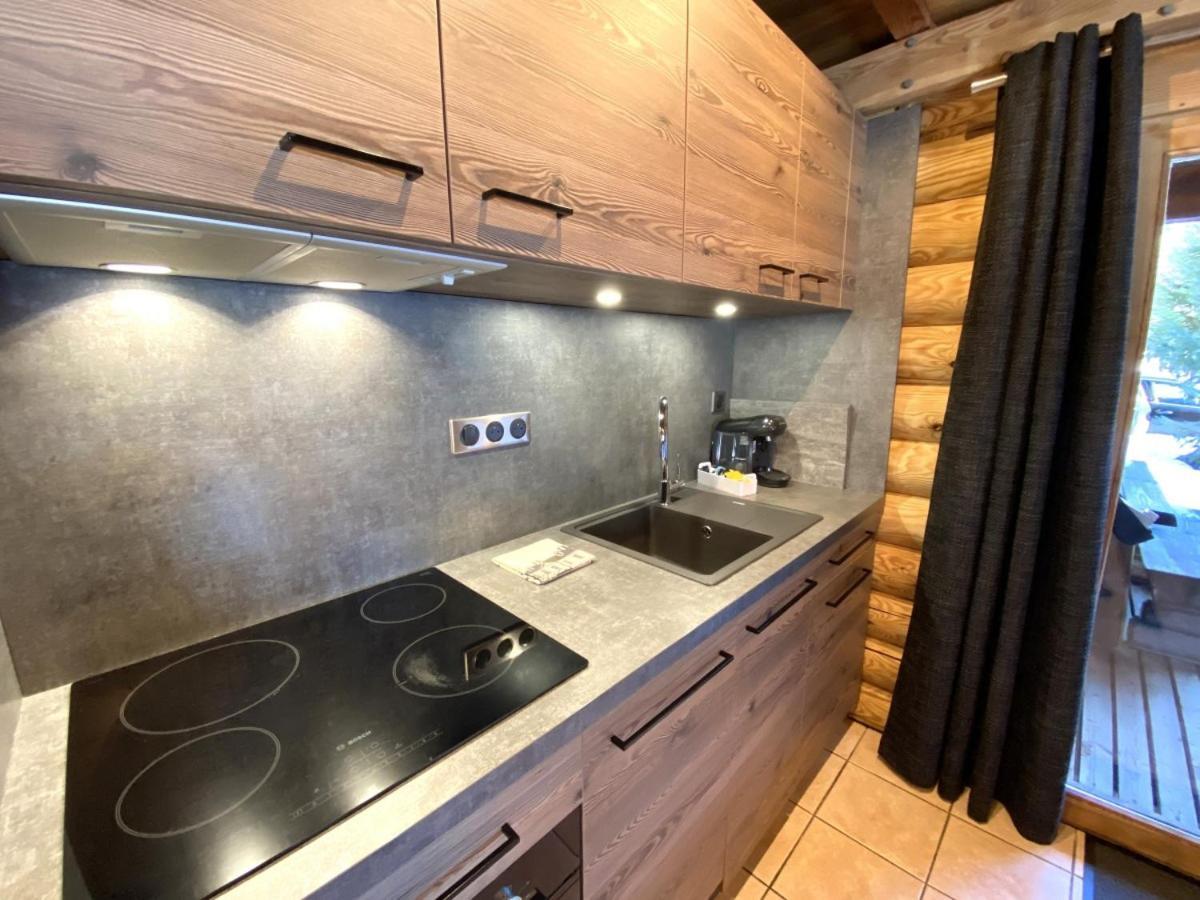 L'Ours Noir Chalet En Rondins Ла Брес Екстериор снимка